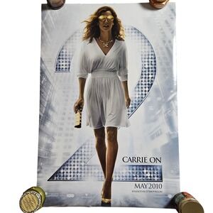 Sex and the City 2 2010 Original Movie Poster 27x40 Sarah Jessica Parker D/S